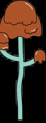 Decorative tree left